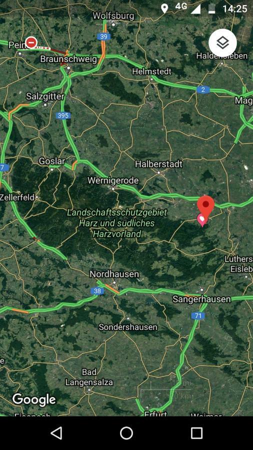 Ziegeleihof Inmitten Von Wiesen Und Waeldern Degenershausen Dış mekan fotoğraf